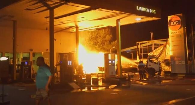 Deadly Blaze at Kurunegala Fuel Station: Four Dead